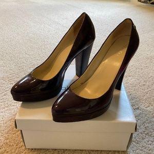 Calvin Klein Patent Leather Pumps, size 8